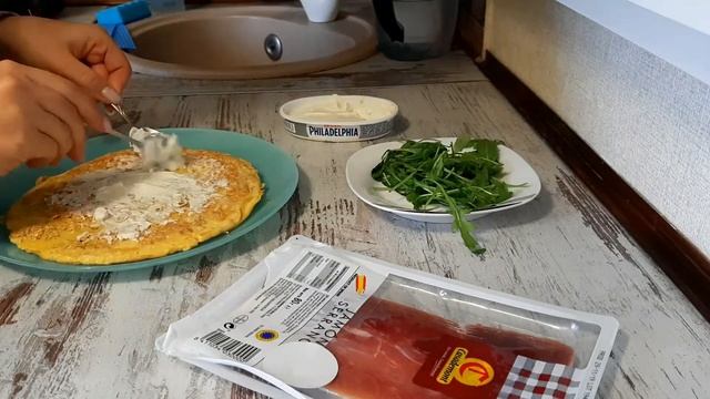 Как приготовить простой и вкусный завтрак.Овсяноблин.Рецепт блюда правильного питания. смотреть онлайн