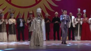 Кыргызстаным алгала - Саламат Садыкова, Кубаныч Сатаев