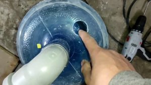 СТРОИТЕЛЬНЫЙ ПЫЛЕСОС СВОИМИ РУКАМИ ЦИКЛОН В ДЕЙСТВИИ ???