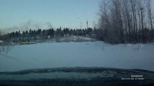 испытание снегом 2 тойота хайлендер 2012