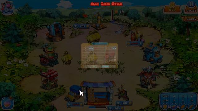 Farm Frenzy Hurricane Season Sticker Zombie Bear Веселая ферма Сезон Ураганов Стикер Медведь зомби смотреть онлайн