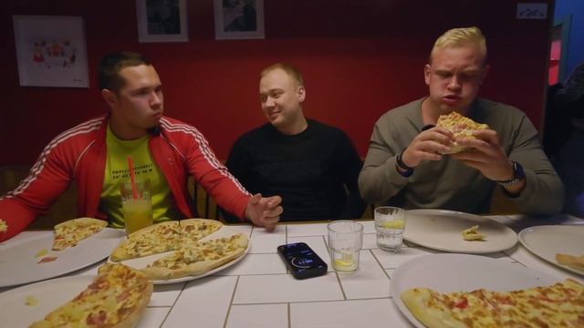 Похудеть за тачку Выпуск 6. Пицца челлендж 10000 калорий. Мугбанг, кто быстрее съест смотреть онлайн