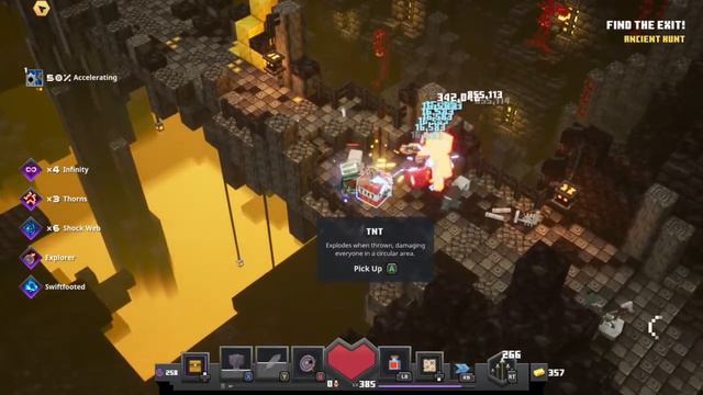 Minecraft dungeons artifact charge enchantment смотреть онлайн