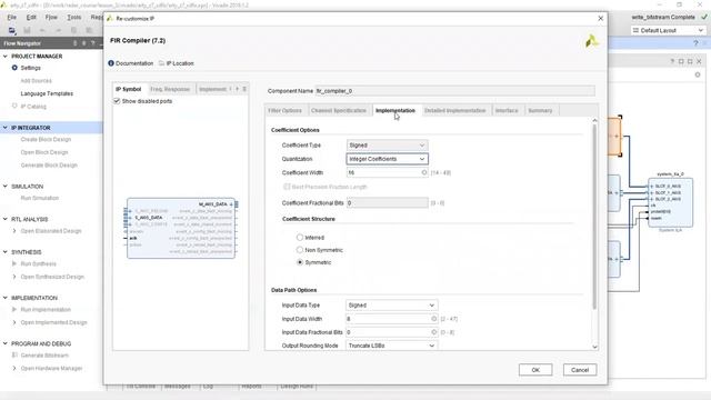 FIR filter on XILINX FPGA: design with MATLAB and FPGA implementation