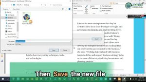 How to split PDF using Foxit PDF Reader
