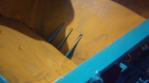 Картофелесажалка двухрядная самодельная.