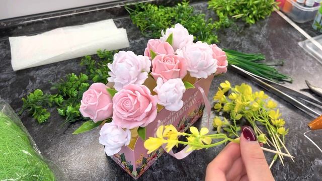 Собираю букет для воспитателя из роз и пионов / Мыловарение / Мыло ручной работы / Букет из мыла смотреть онлайн