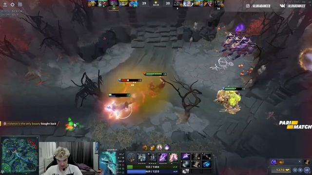 КУРЬЕР СПАЛИЛ АДРЕС АЛОХИ | DOTA2 | Alohadance HIGHLIGHTS #26 смотреть онлайн