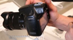 Käed küljes: Sony a3000 hübriidkaamera IFA 2013 tehnikamessil