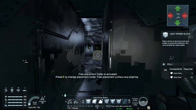 Space Engineers - How to Build a Large Ship - Part 1 - Thrusters, Hydrogen Tanks and Jump Drives смотреть онлайн