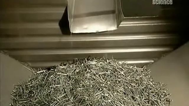 Как делают барабанные и реечные гвозди