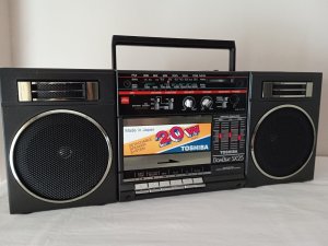 Toshiba Rt-Sx25 Vintage Radio - Cassette Player-ЯПОНИЯ-80-Х