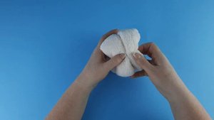 Собачка из полотенца / Как сделать собачку из полотенца / Щенок из полотенца / Поделки из полотенец