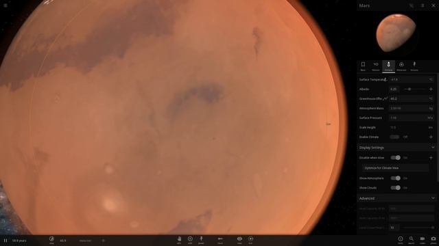 ЧТО,ЕСЛИ У МАРСА БЫЛА БЫ ЗЕМНАЯ АТМОСФЕРА?(ВОЗРОЖДЕНИЕ МАРСА) Universe Sandbox 2 смотреть онлайн