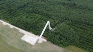 Упавший ветряк не далеко от города Siauliai LT