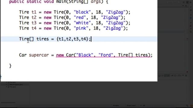 Java Car class 02 How to create Java code from a UML design смотреть онлайн