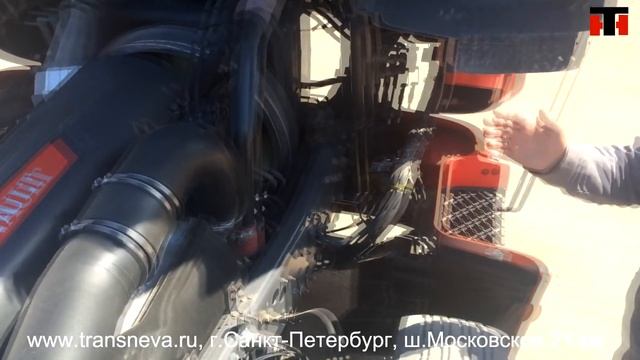 RENAULT PREMIUM 460 DXI - обзор тягача от компании "Транснева" смотреть онлайн