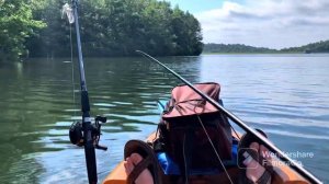 The Best Kayak Bass Lake in Georgia? Bass Fishing at Hollis Lathem Reservoir