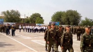 День защитника отечества в воинской части 6506 Внутренних Войск РК г. Шымкент