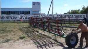 Борона штригельная (пружинная) для МТЗ
