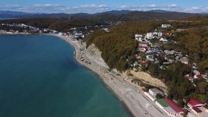 Октябрь.Новомихайловский.Море.