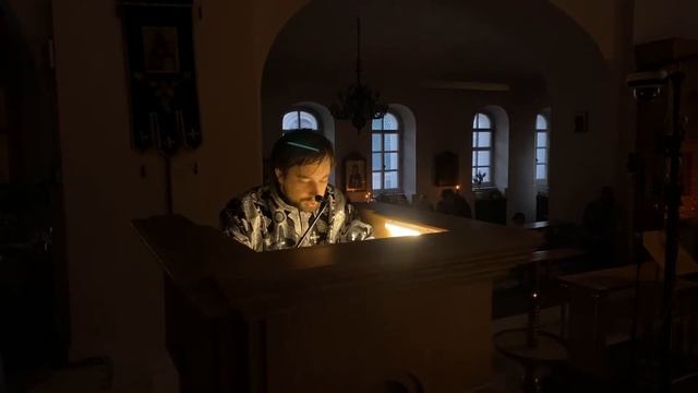 09/03/22 Великое повечерие с Каноном Андрея Критского в Феодоровском соборе смотреть онлайн