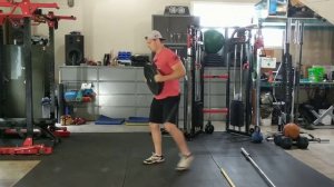 Lateral Lunge With Plate Press