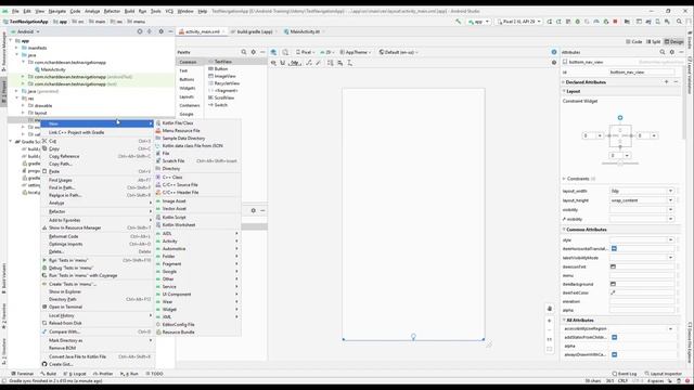 Android Navigation Component : Bottom Navigation - Part1 смотреть онлайн
