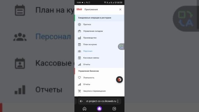 5) персонал WEB