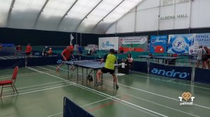 2020 Albena Table Tennis Festival | Nurdin SAPARBAEV - Tsonio YARAMOV | VETERANS 50-59, 1/4 FINAL