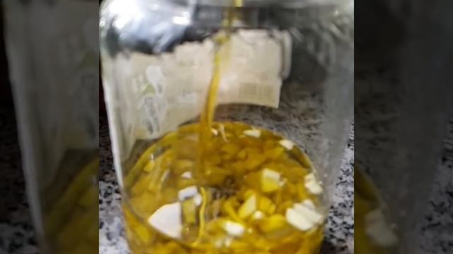 Чесночное масло. Эликсир Здоровья.