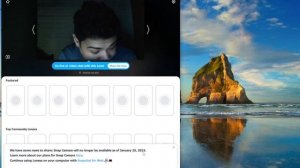 snap camera не работает