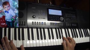 "Cosa Sei"  Ricchi E Pover  на синтезаторе Casio CTK-7200 covеr