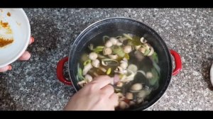 Простой и вкусный рецепт - Тай Том Ям (тайский суп с морепродуктами)