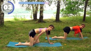 OUTDOOR PILATES WORKOUT for LEGS & CORE ballet inspired