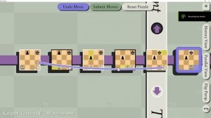 5D Chess with Multiverse Time Travel Puzzle Solutions: Knight Tactics 4