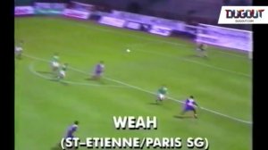 Saint-Etienne - PSG 1993-94, buts