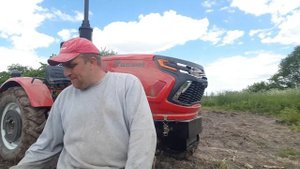 Запахаю сейчас здесь всё!!! // Rossel RT-244D и плуг Wirax 2-25