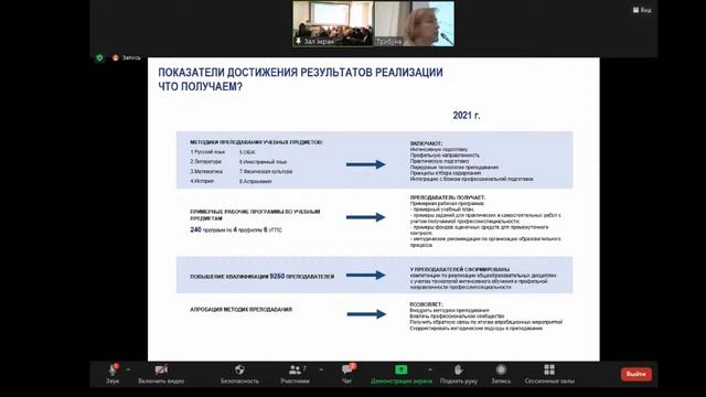 Эффективное проведение апробации разработанных методик преподавания по общеобраз. дисциплинам ЦФО Р смотреть онлайн