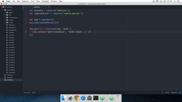 ExpressJS Tutorial 21: Cookies
