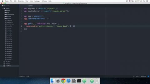 ExpressJS Tutorial 21: Cookies
