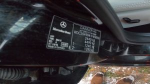 Where is the VIN number of my Mercedes GLK ( 2008 – 2011 ) | All Possible VIN Number Locations