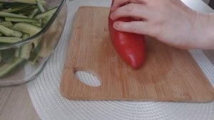 Мясной салат с корейской морковью