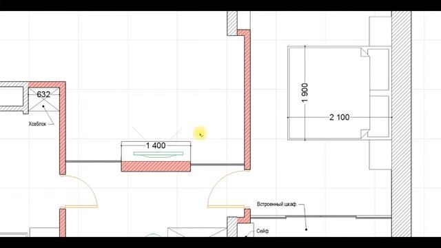 Планировка двухкомнатной квартиры 60 кв с объединением кухни и гостиной
