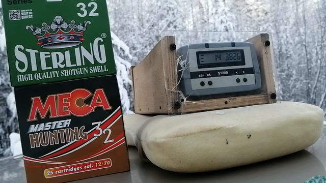 Тест отстрел в минус-32 патронов STERLING MECA. смотреть онлайн