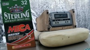 Тест отстрел в минус-32 патронов STERLING MECA.