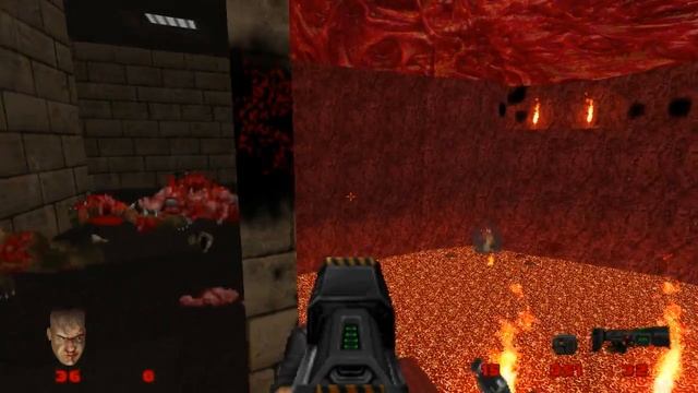 Final Doom: Plutonia Experiment - MAP25: The Temple of Darkness [Brutal Doom: Black Edition v2.1a] смотреть онлайн