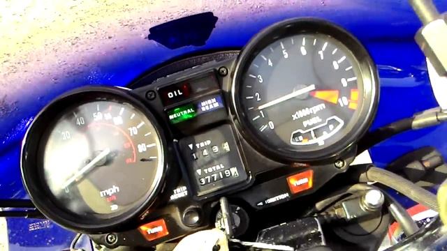 1982 Honda CB750 Nighthawk 4in4 смотреть онлайн