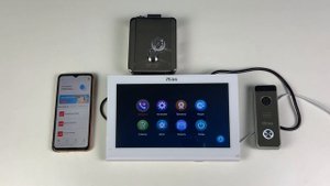 Комплекты видеодомофона с электромеханическим замком Ps-Link KIT-130TDP-XX / WIFI / Сенсорный экран