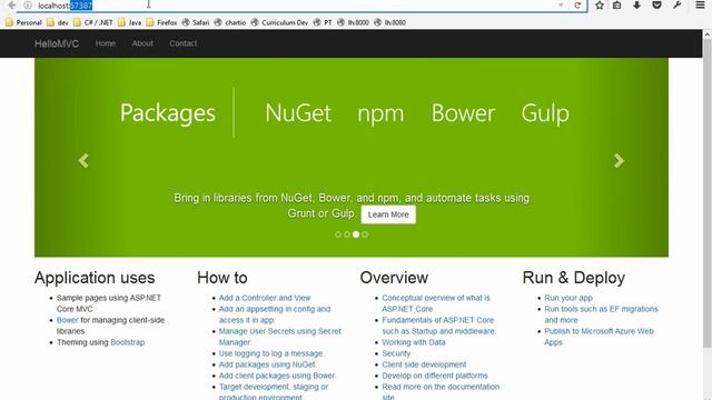 Intro to ASP.NET Core MVC: Controllers смотреть онлайн